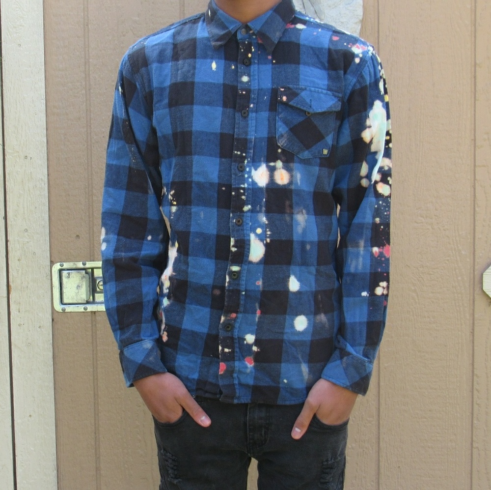 By Carl Plamer Custom Current Plaid Shirt